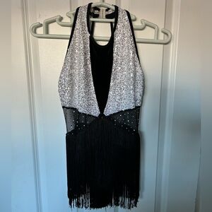 Classy Chicago style Bodysuit Dance Costume